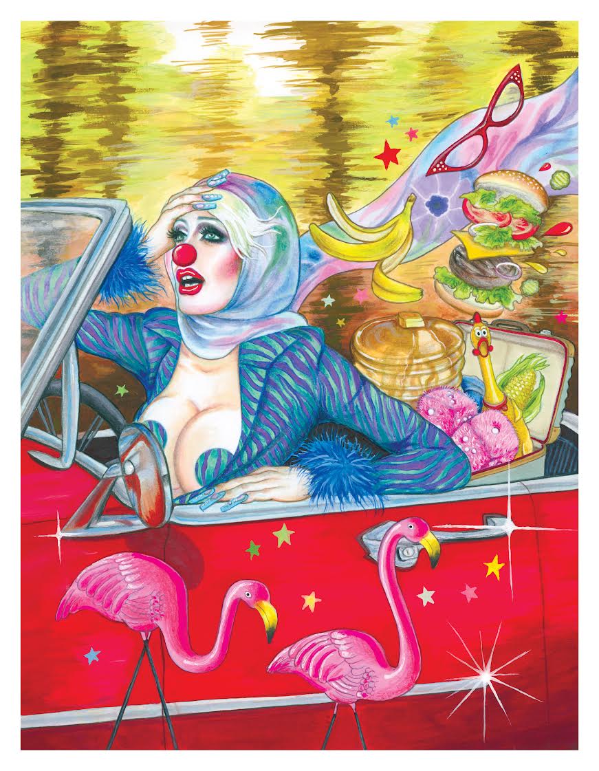 Darlene's Bag of Tricks Print