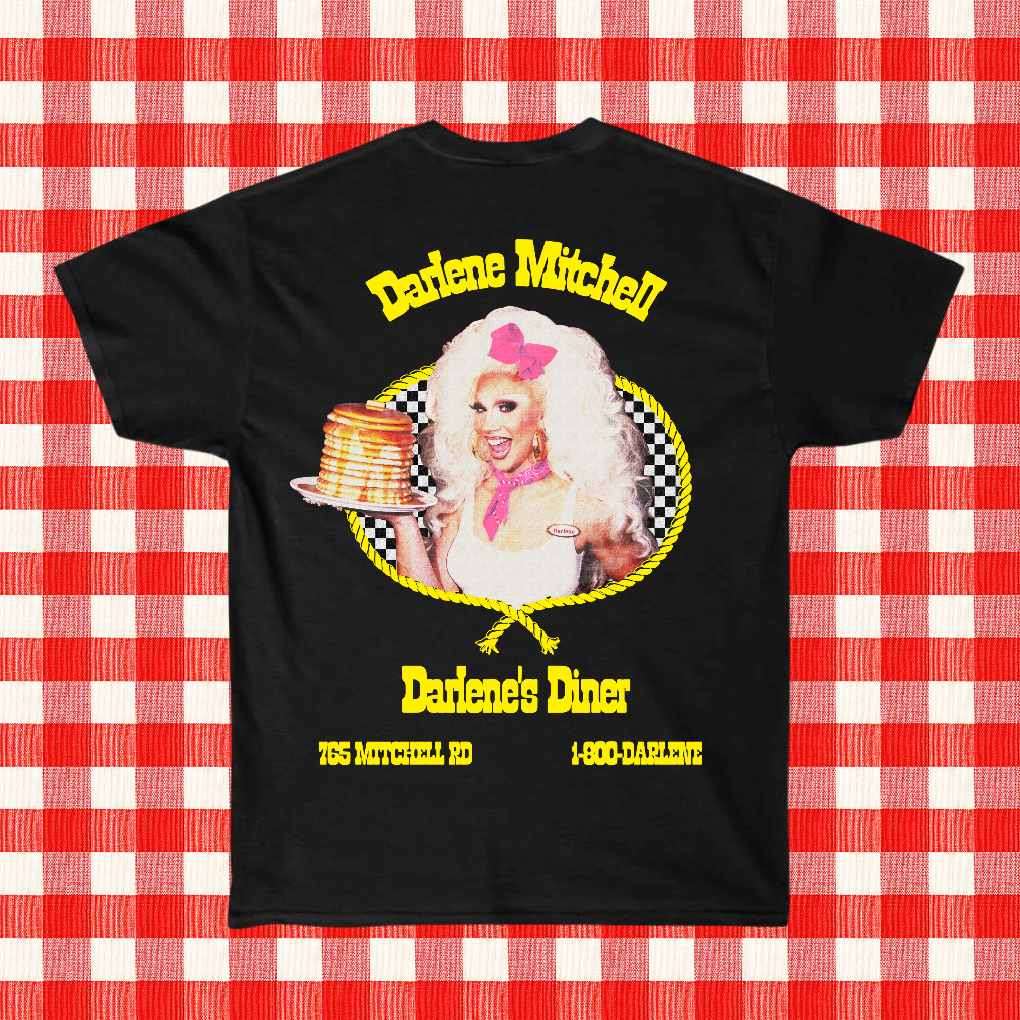 Darlene's Diner Double-Sided Tee