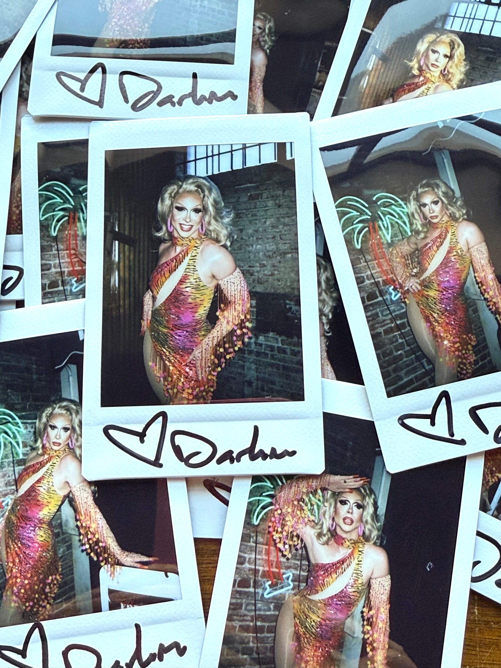 Finale Lip Sync Polaroids